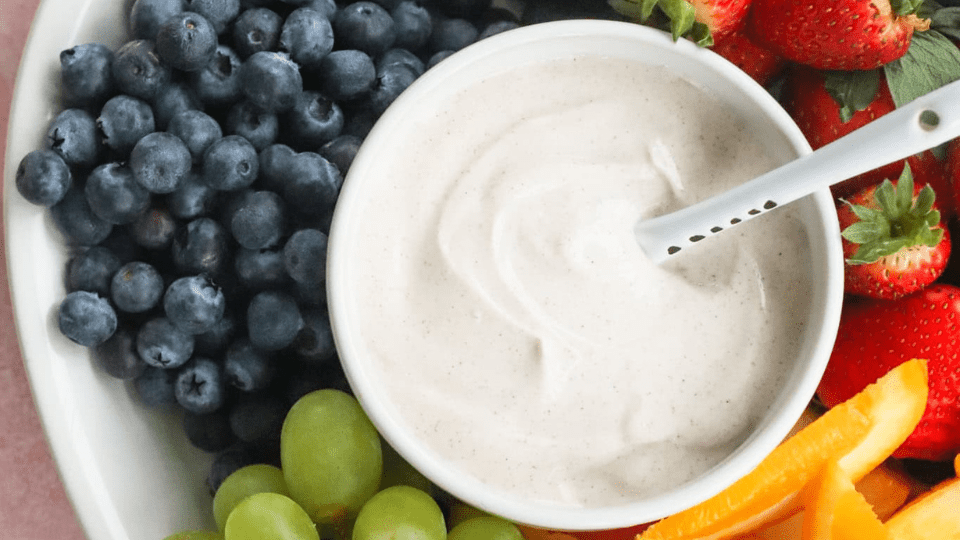 Honey Cinnamon Greek Yogurt Fruit Dip | Trevor Kashey Nutrition ...